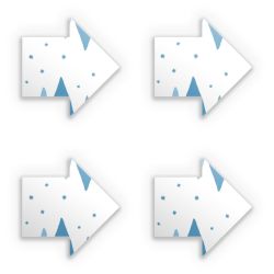 Stickerset arrow