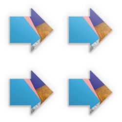 Stickerset arrow