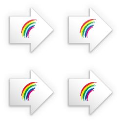 Stickerset arrow