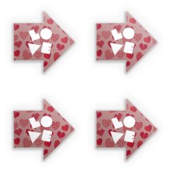 Stickerset arrow