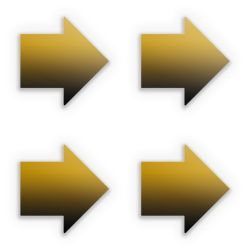 Sticker Pfeil Stickerset