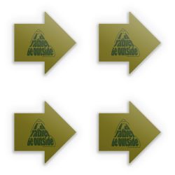 Stickerset arrow