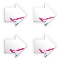 Sticker Pfeil Stickerset