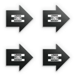 Sticker Pfeil Stickerset