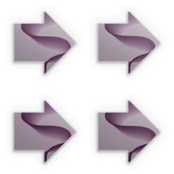Stickerset arrow