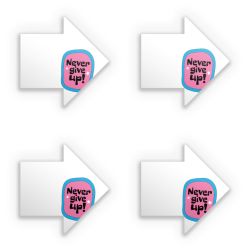 Stickerset arrow