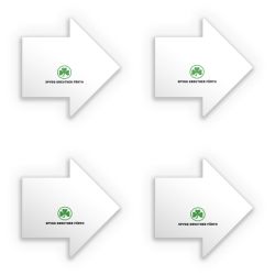 Sticker Pfeil Stickerset