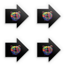 Stickerset arrow