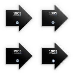 Sticker Pfeil Stickerset