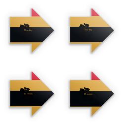 Stickerset arrow