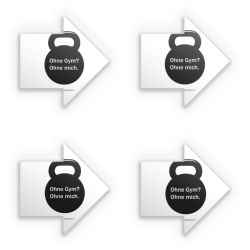 Stickerset arrow