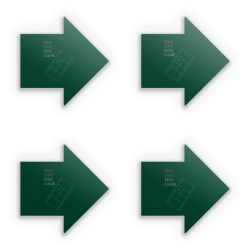 Stickerset arrow
