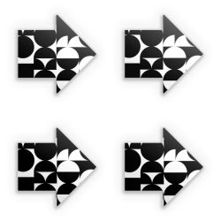 Stickerset arrow