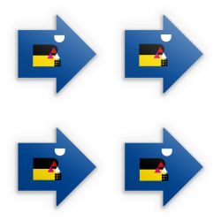Stickerset arrow