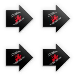 Sticker Pfeil Stickerset