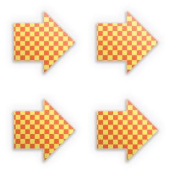 Stickerset arrow