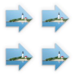 Sticker Pfeil Stickerset