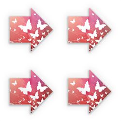 Stickerset arrow