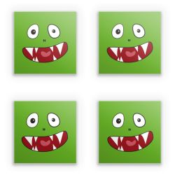 Sticker Set square