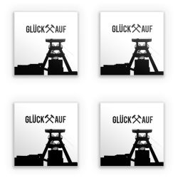 Sticker Quadrat Stickerset