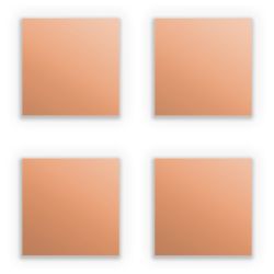 Sticker Quadrat Stickerset