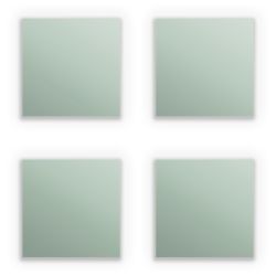 Sticker Quadrat Stickerset