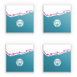 Sticker Quadrat Stickerset