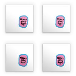 Sticker Set square