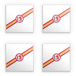 Sticker Quadrat Stickerset