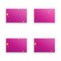 Sticker Set rectangle