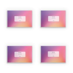 Sticker Set rectangle