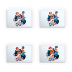 Sticker Set rectangle