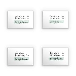 Sticker Rechteck Stickerset