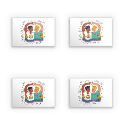 Sticker Set rectangle