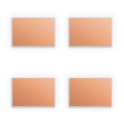 Sticker Rechteck Stickerset