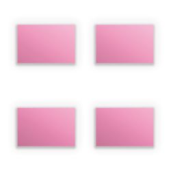 Sticker Rechteck Stickerset