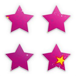 Sticker Set star