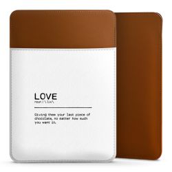 Tablet Sleeve caramel