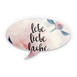 Sticker Sprechblase Einzelsticker