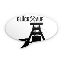 Sticker Sprechblase Einzelsticker