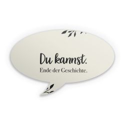 Sticker Sprechblase Einzelsticker