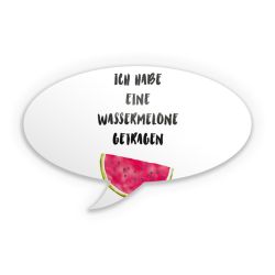 Sticker Sprechblase Einzelsticker