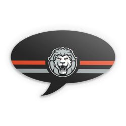 Sticker Sprechblase Einzelsticker