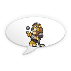 Sticker Sprechblase Einzelsticker