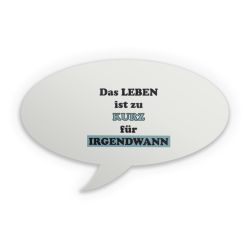 Sticker Sprechblase Einzelsticker