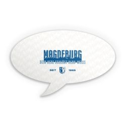 Sticker Sprechblase Einzelsticker