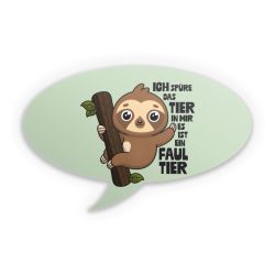 Sticker Sprechblase Einzelsticker