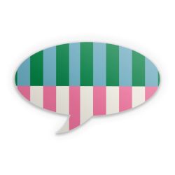 Sticker Sprechblase Einzelsticker