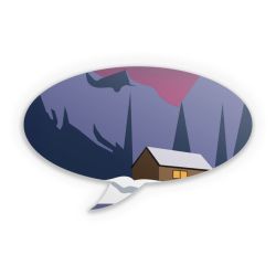 Sticker Sprechblase Einzelsticker