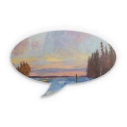 Sticker Sprechblase Einzelsticker